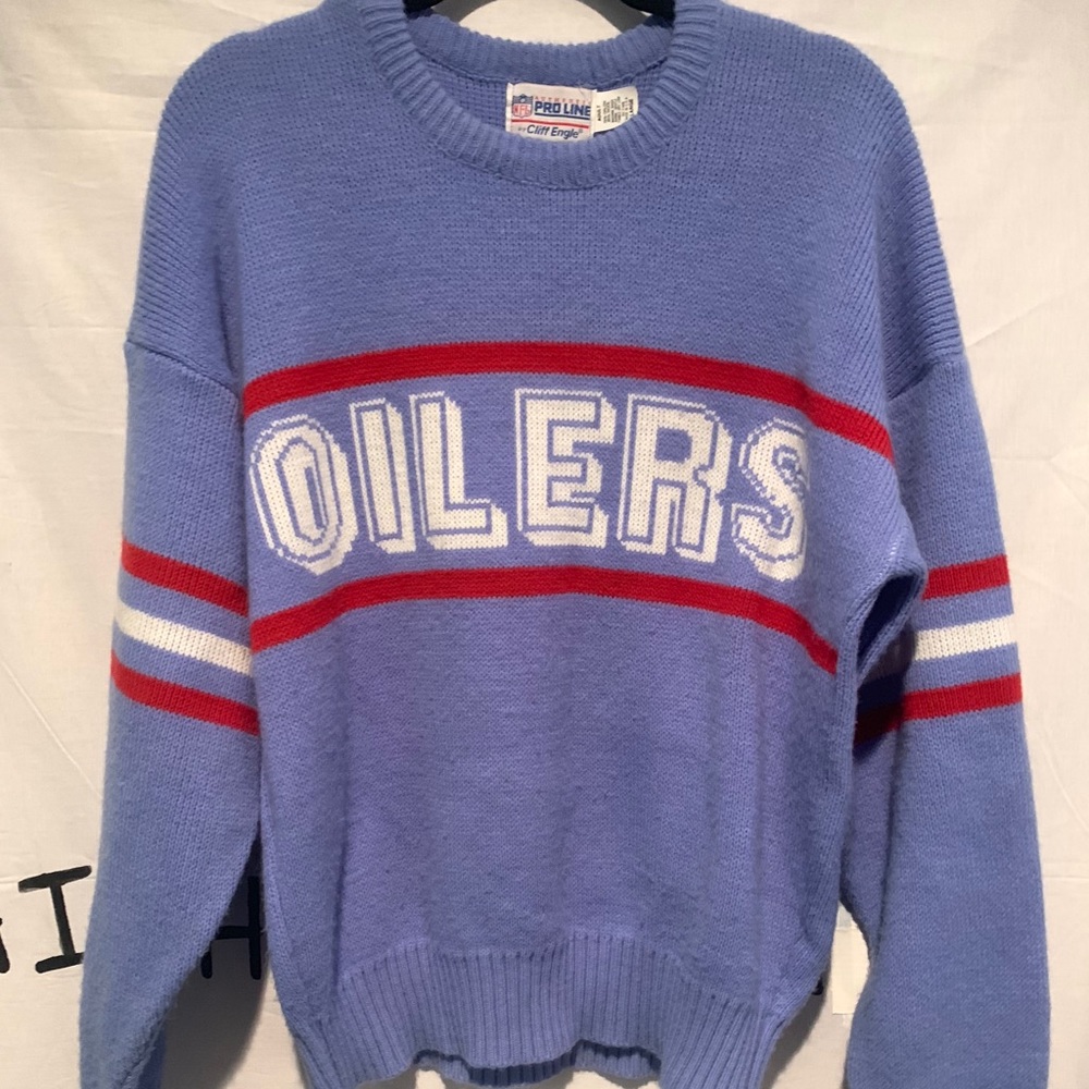 VINTAGE 1990s HOUSTON OILERS NFL Authentic PROLINE